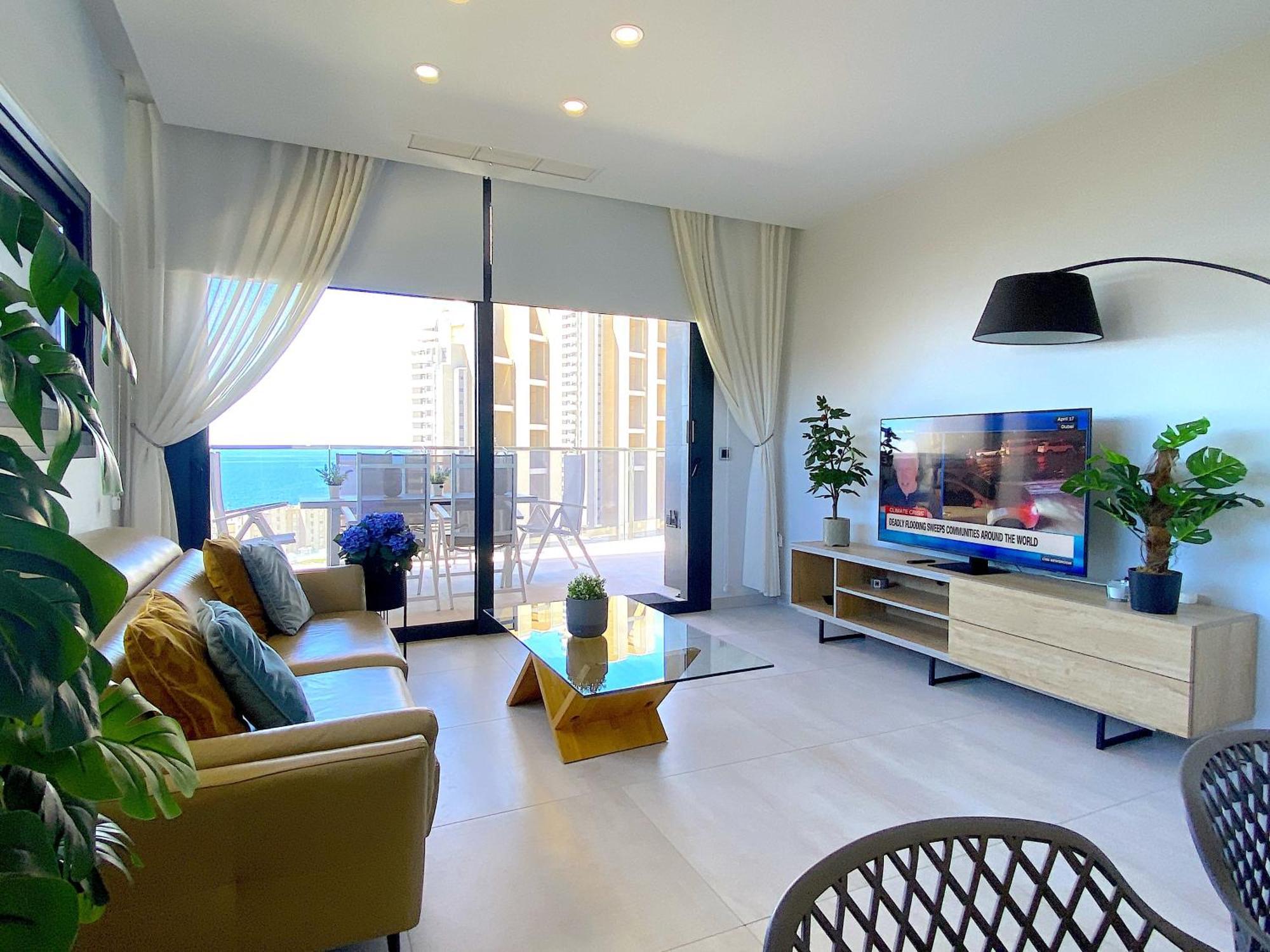 בנידורם Lujoso Apartament Con Impresionantes Vistas Al Mar מראה חיצוני תמונה