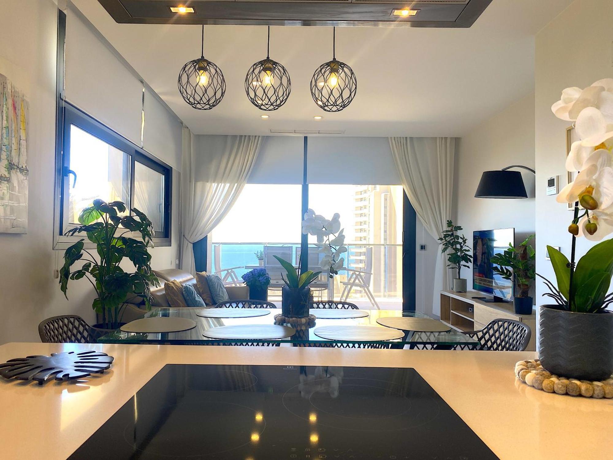 בנידורם Lujoso Apartament Con Impresionantes Vistas Al Mar מראה חיצוני תמונה