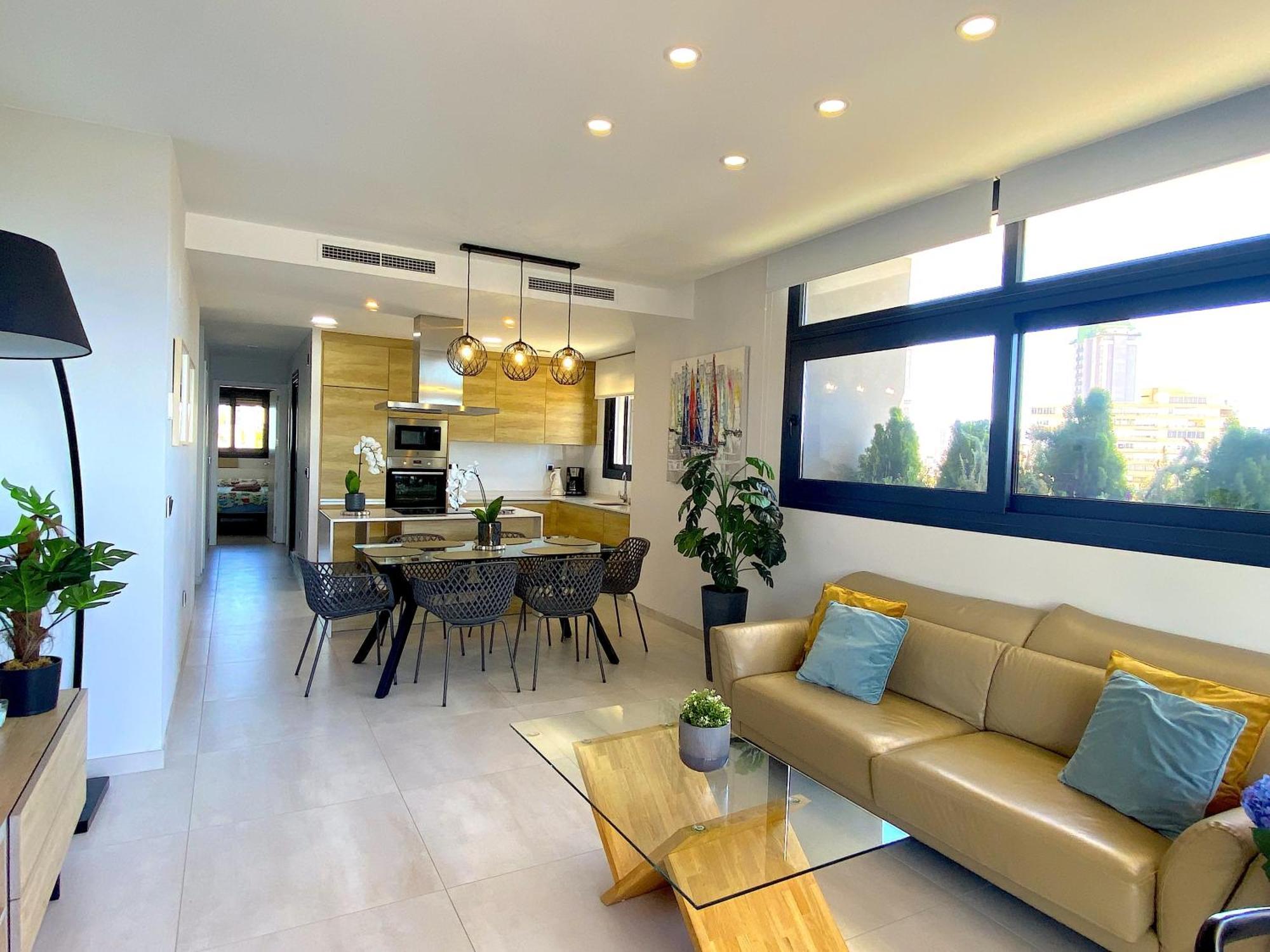 בנידורם Lujoso Apartament Con Impresionantes Vistas Al Mar מראה חיצוני תמונה