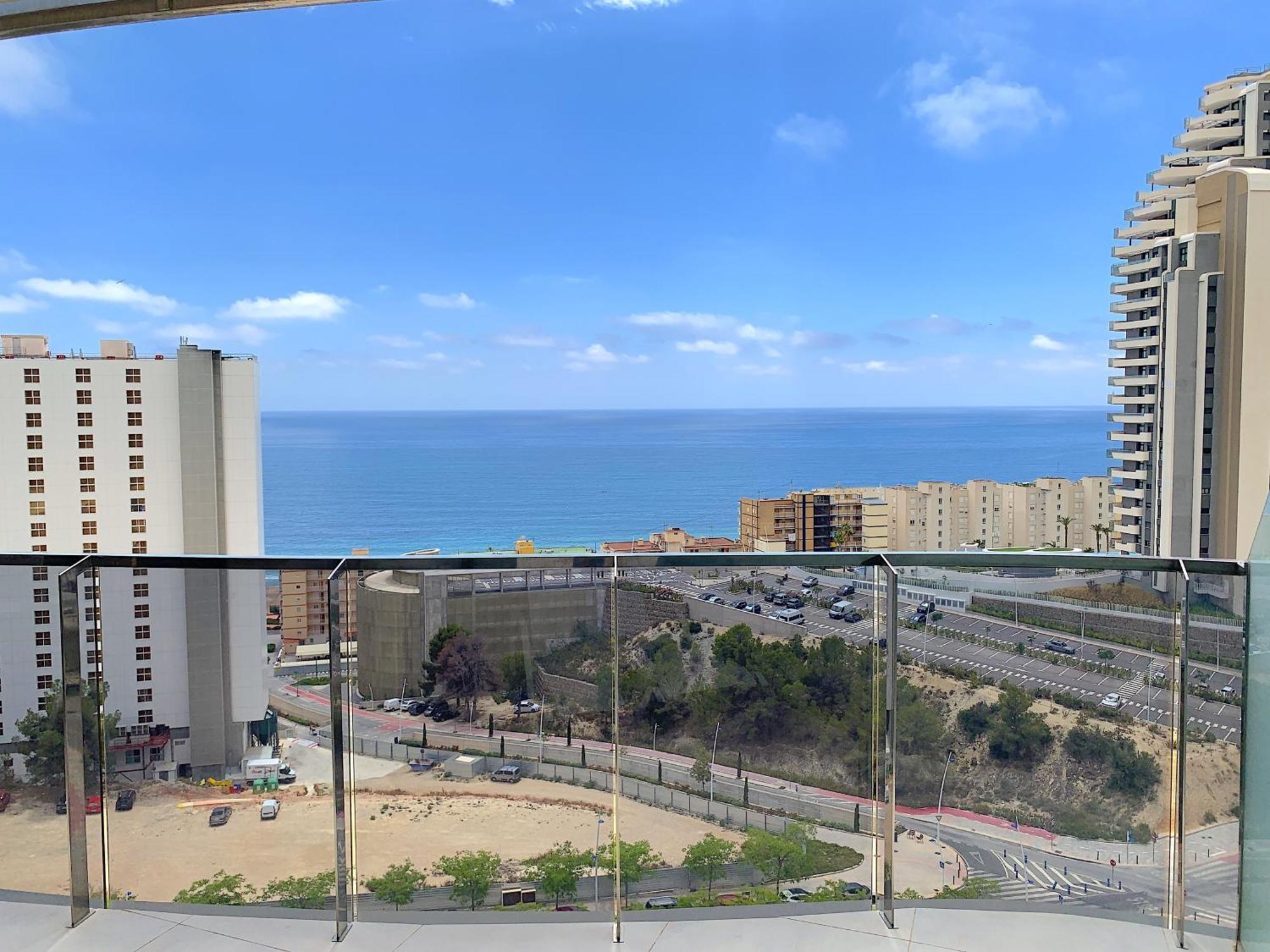 בנידורם Lujoso Apartament Con Impresionantes Vistas Al Mar מראה חיצוני תמונה