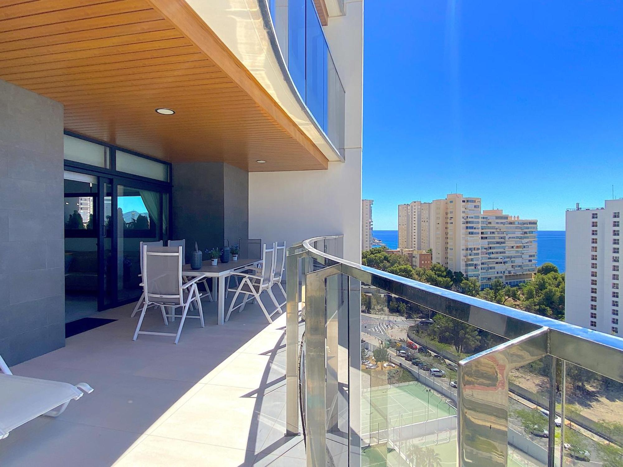 בנידורם Lujoso Apartament Con Impresionantes Vistas Al Mar מראה חיצוני תמונה
